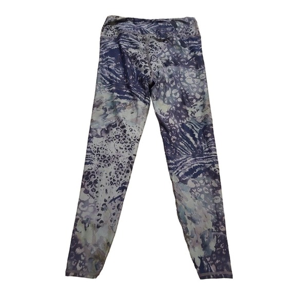 Savvi green patterned leggings size large - Picture 4 of 4